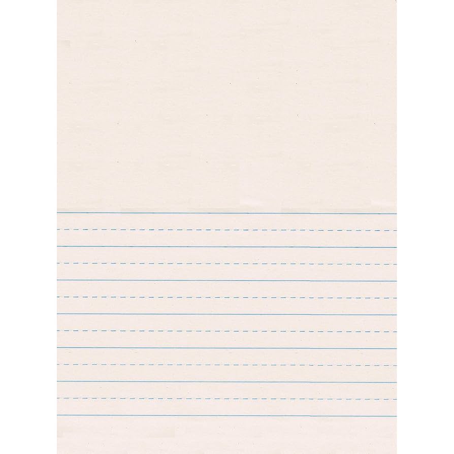 Amazon.com: Pacon 2650 Newsprint Handwriting Paper, Picture